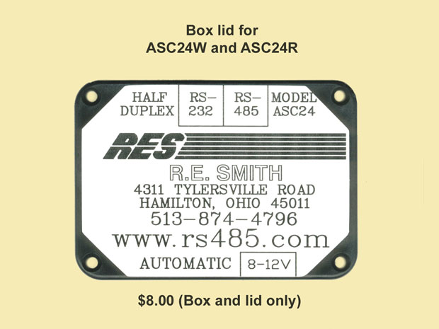 ASC24W and ASC24R Box Lid
