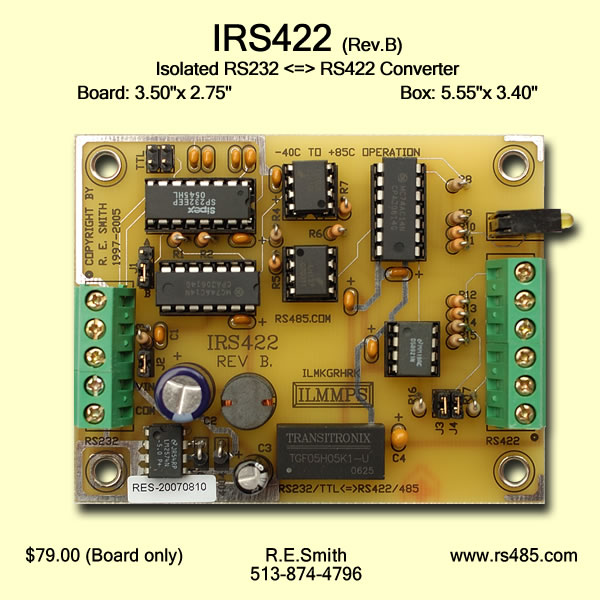 IRS422 Rev. B