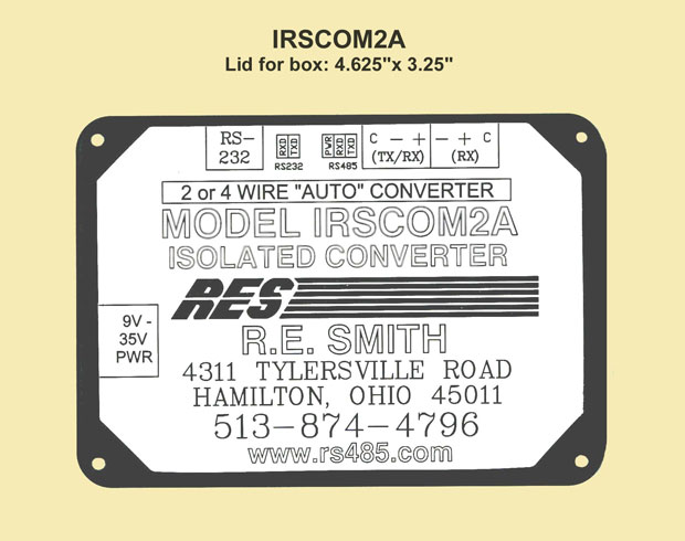 IRSCOM2A Lid