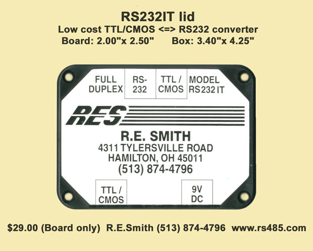 RS232IT Lid