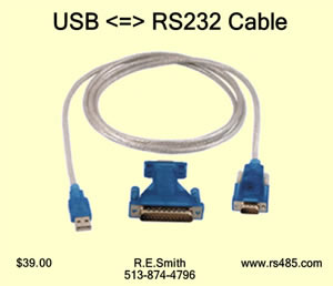 USB <=> RS232 Cable